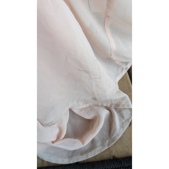 L'ATISTE On Vacation Pink / Peach Lace Crochet Cut Out Maxi Dress Size Small - Picture 9 of 14